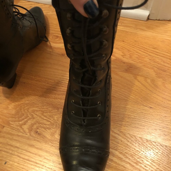 Sudini made in Italy lace up boots VINTAGE - Picture 3 of 5